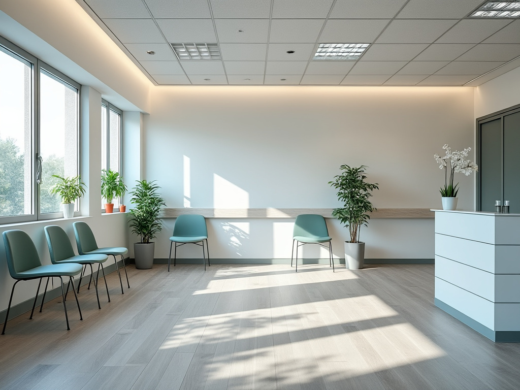 Salle d'attente d'un cabinet médical