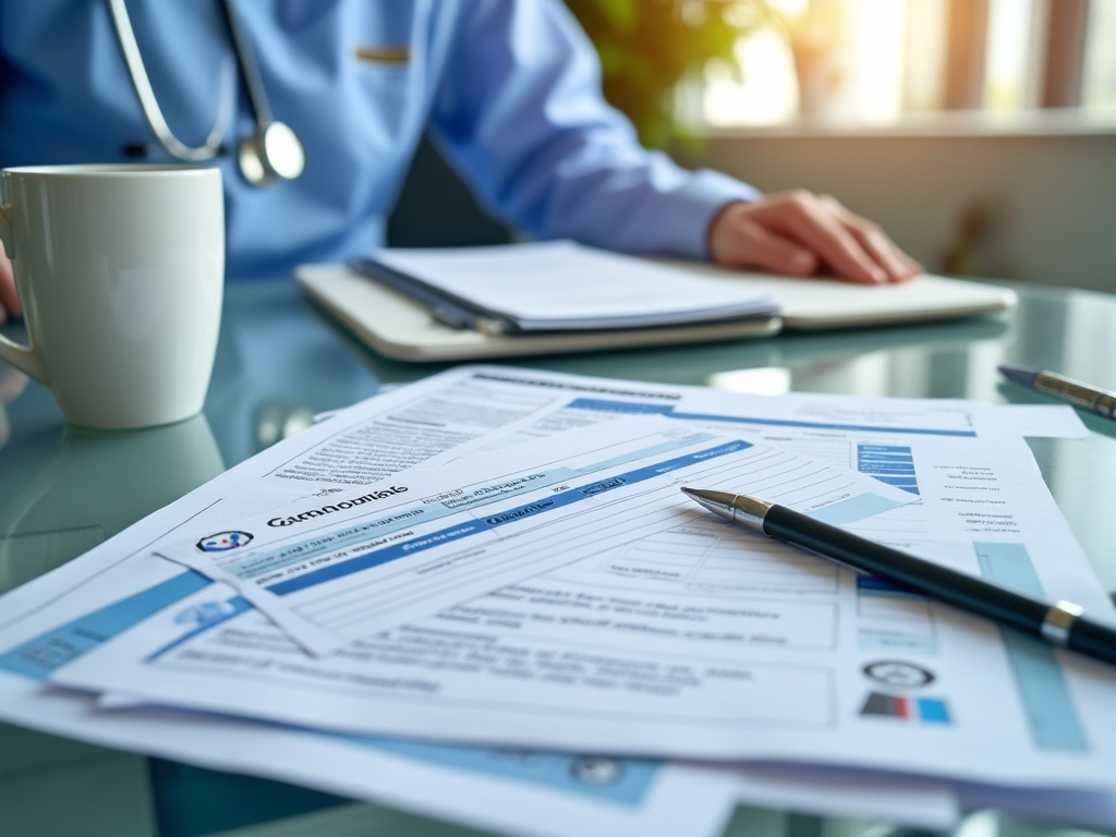 Documents patients et carte Vitale au cabinet
