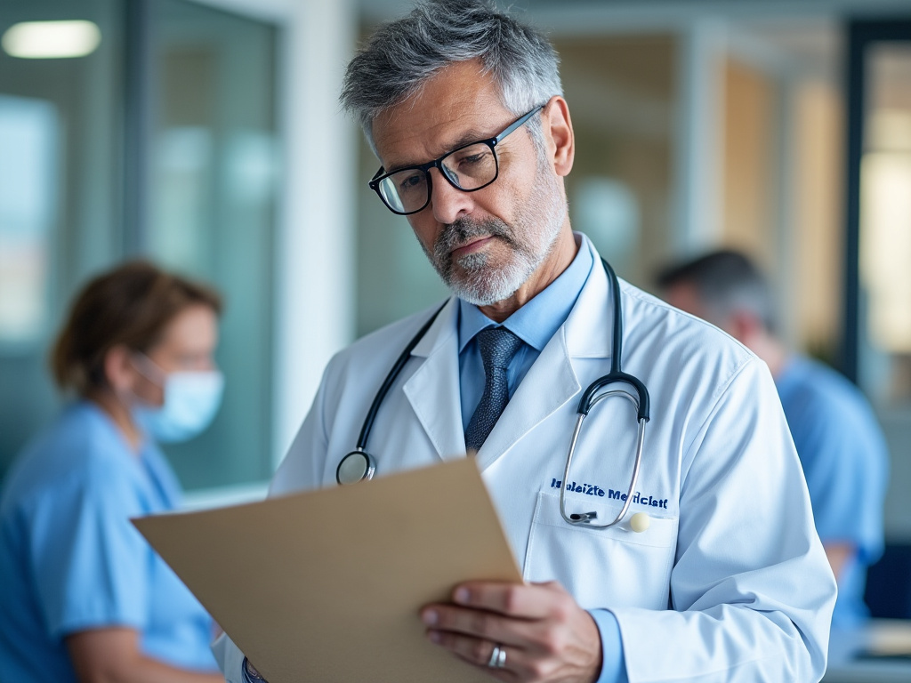 Consultation médicale dans un cabinet