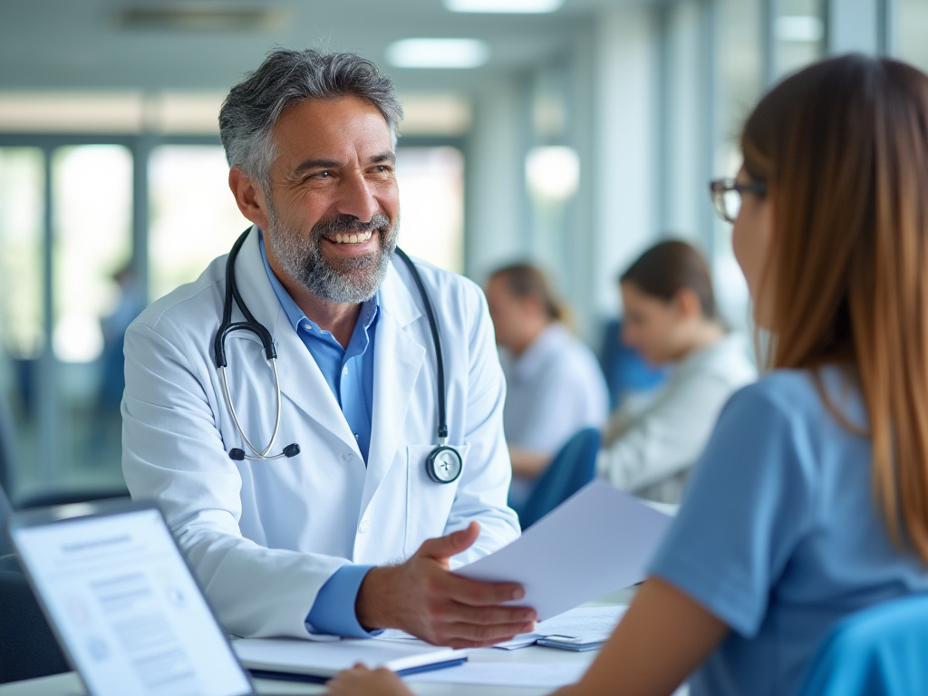 Consultation médecin généraliste accueil patient
