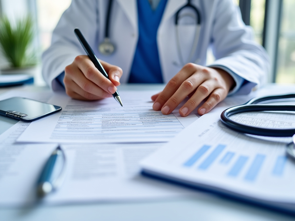 Consultation médicale en cabinet