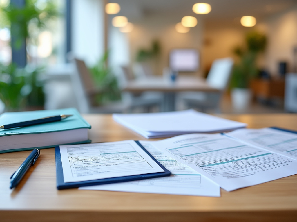 Documents administratifs patients utilisés lors d'une consultation médicale