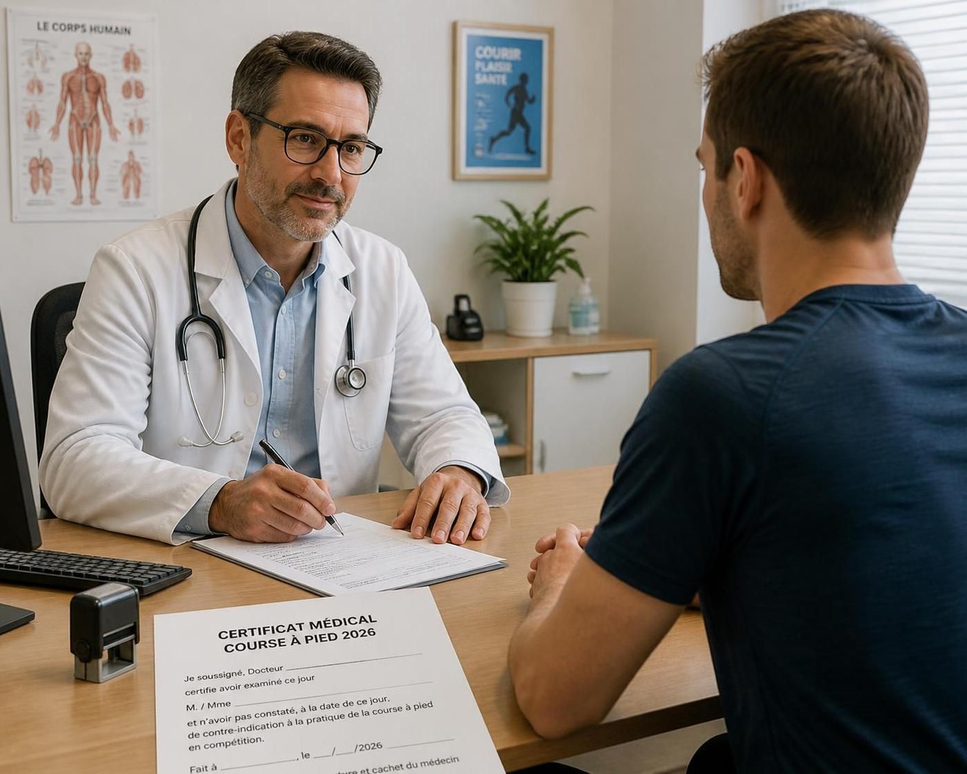 découvrez tout ce qu'il faut savoir sur le certificat médical course à pied pour pratiquer votre sport en toute sécurité et respecter les obligations légales.