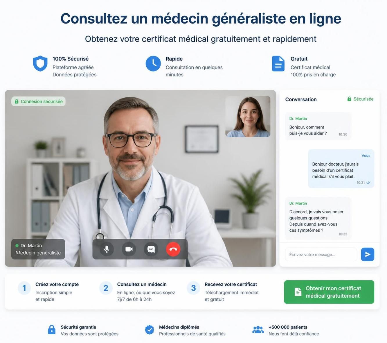 découvrez comment obtenir un certificat médical en ligne gratuit rapidement et facilement grâce à nos conseils pratiques et étapes simples.