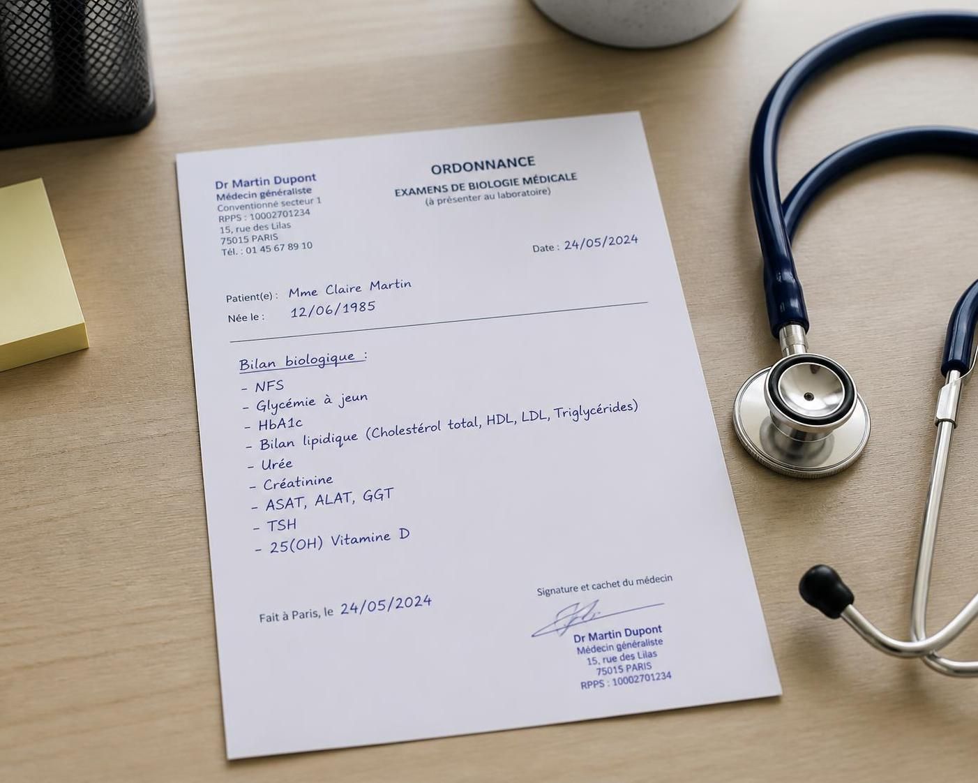 découvrez la durée de validité d'une ordonnance pour une prise de sang et comment vous assurer que vos analyses médicales sont prises en charge correctement.