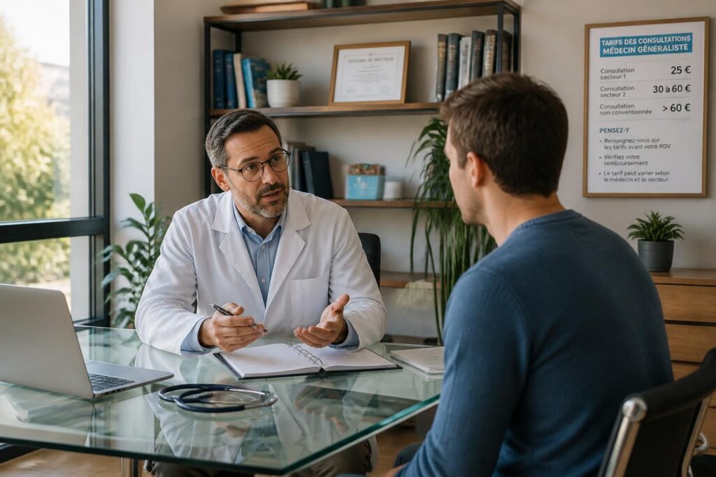 découvrez les tarifs des consultations chez un médecin généraliste et les informations clés à connaître avant de prendre rendez-vous pour éviter les mauvaises surprises.