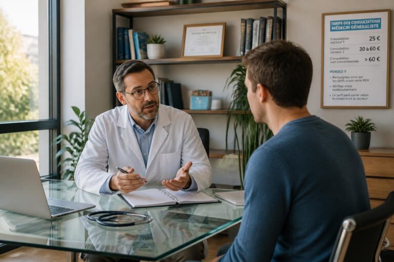 découvrez les tarifs des consultations chez un médecin généraliste et les informations clés à connaître avant de prendre rendez-vous pour éviter les mauvaises surprises.
