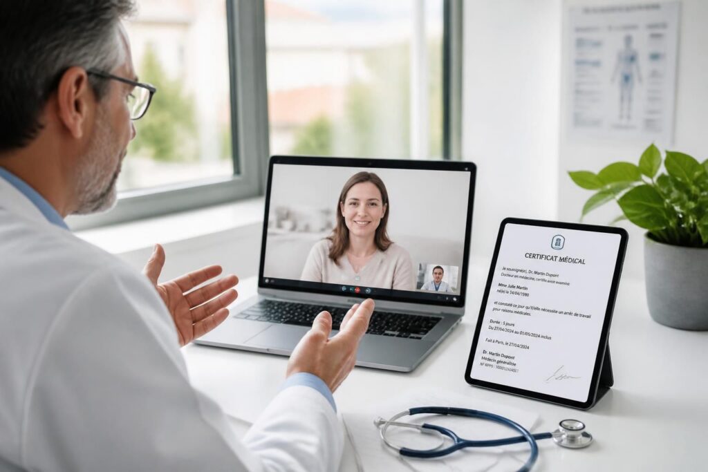 découvrez comment obtenir un certificat médical en ligne facilement, ses avantages pratiques, et les étapes à suivre pour bénéficier d'un service rapide et sécurisé.