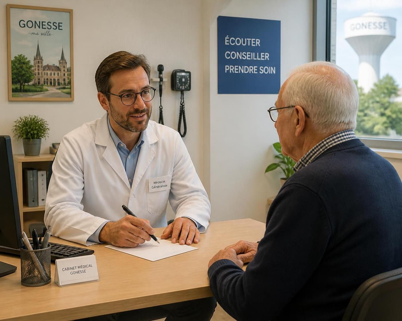 trouvez un médecin généraliste de confiance à gonesse pour vos consultations médicales et soins personnalisés. prenez rendez-vous facilement avec un professionnel de santé expérimenté près de chez vous.