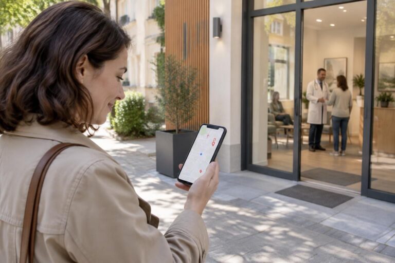 trouvez un médecin généraliste ouvert actuellement près de chez vous et accédez rapidement aux informations pour obtenir une consultation.